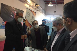 بازدید معاون علمی و فناوری رئیس‌جمهوری ایران، از غرفه شرکت پرتو نگار پرشیا در مجموعه سرزمین ایرانیان
